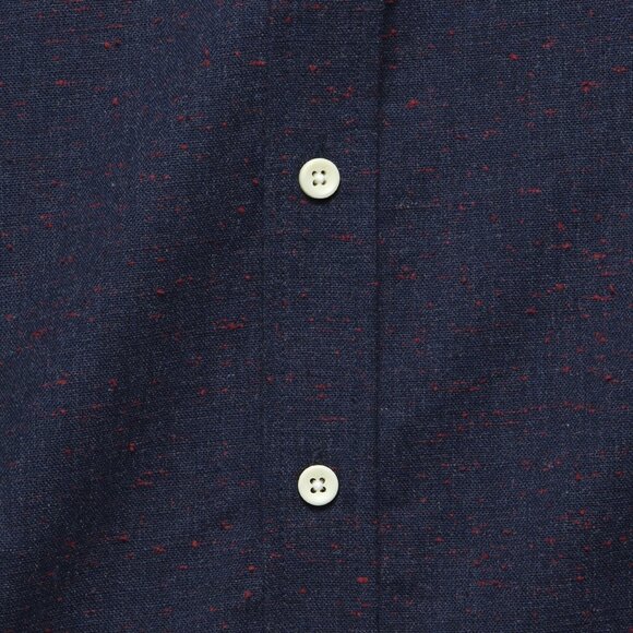 Taylor Stitch Jack Shirt - Navy Donegal (Size M/40; Like New) - Picture 6 of 7